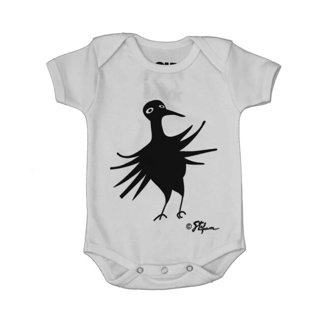 TB12A Baby Onesie Bird