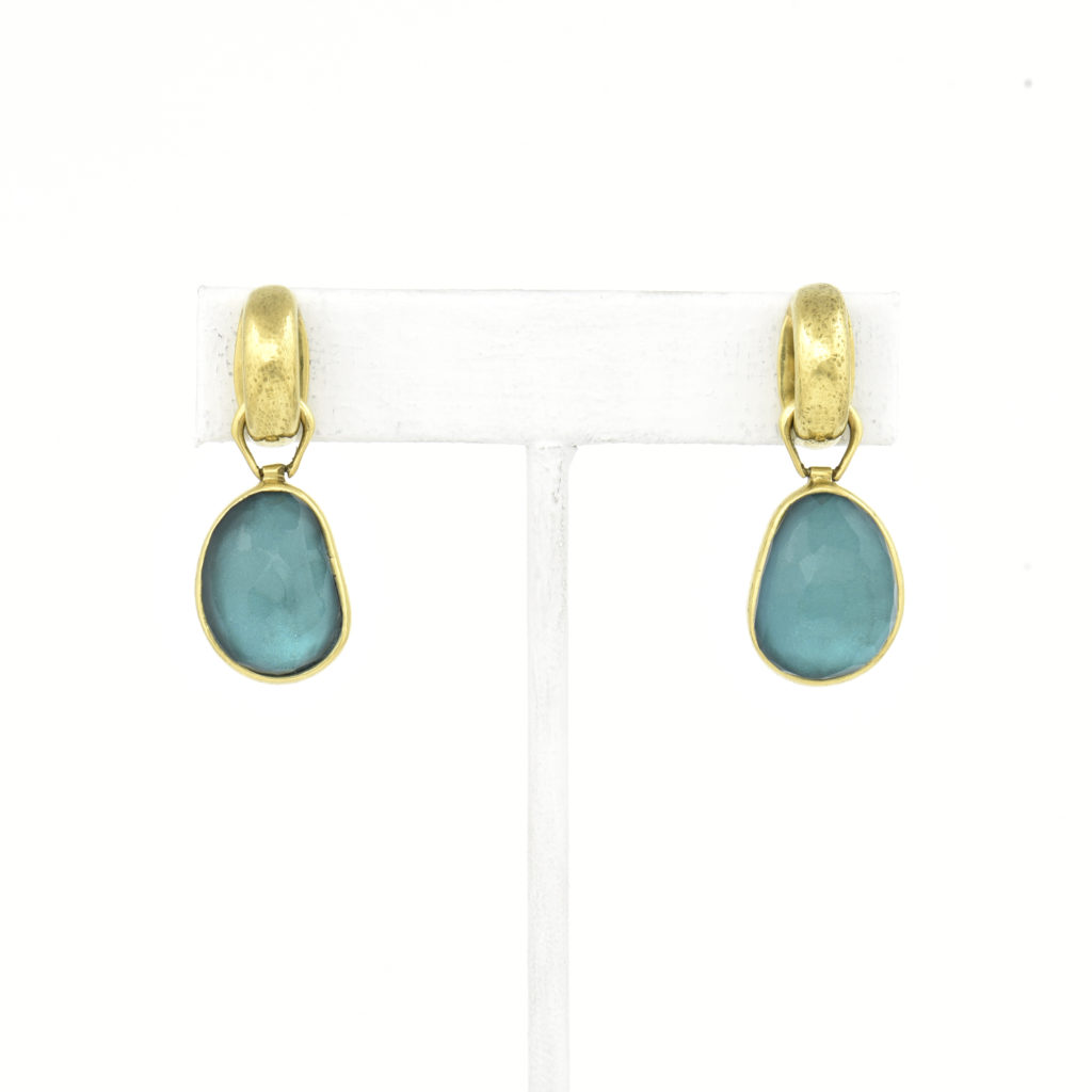 Vaubel Designs | Teardrop Double Hoop Clip Earrings