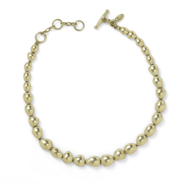 Flat Back Pebble Necklace