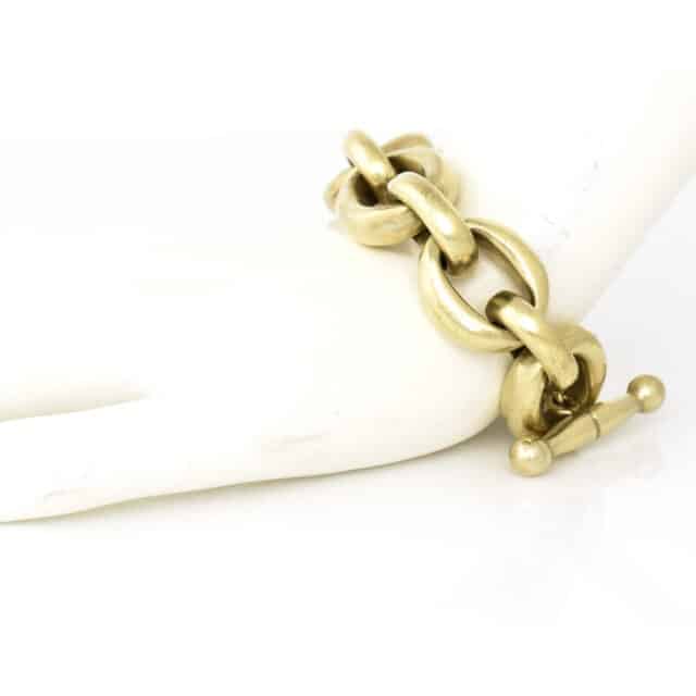 Oval Chain Link Bracelet