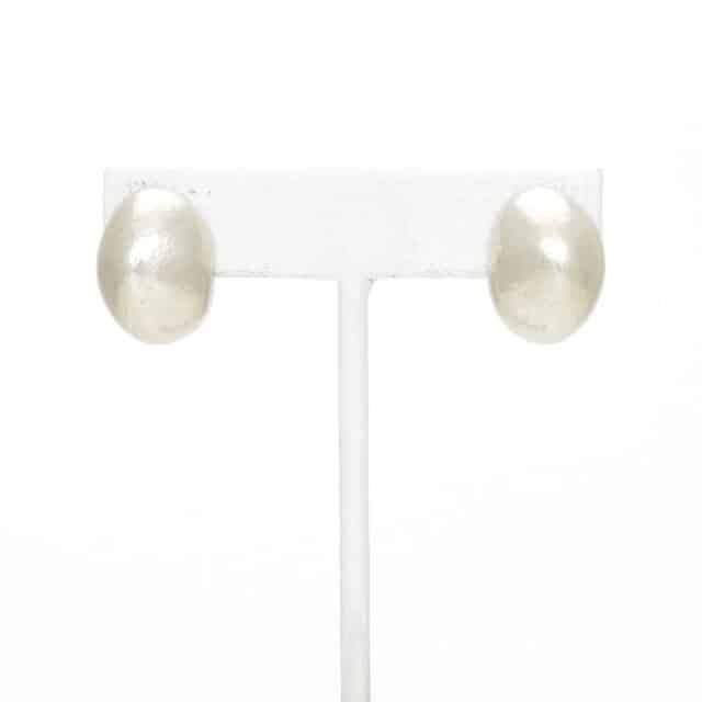 Curved Smooth Shell Earring