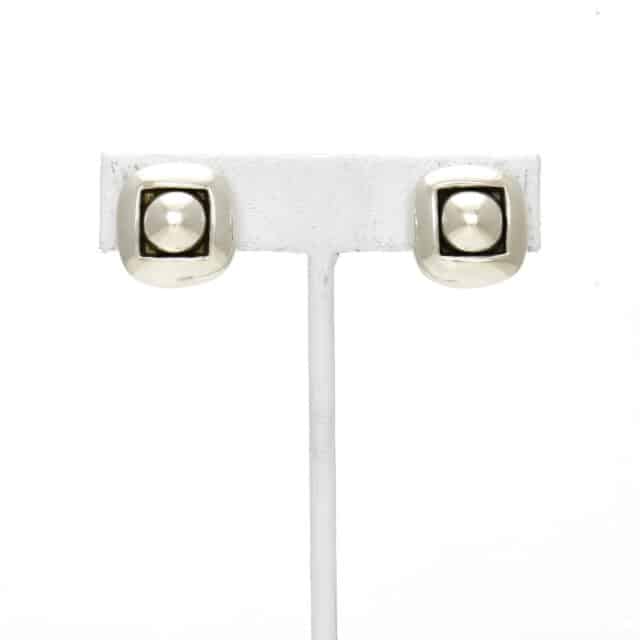 Puffed Ball Center Earring