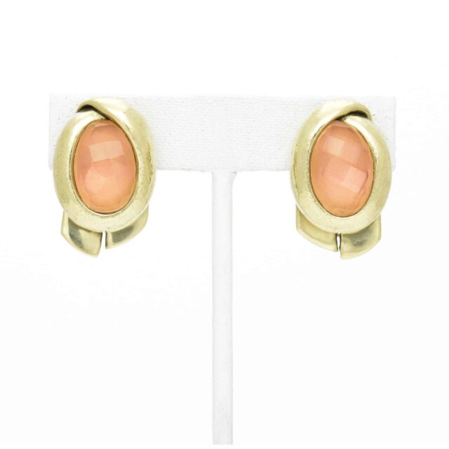 Medium Stone Drop Earring