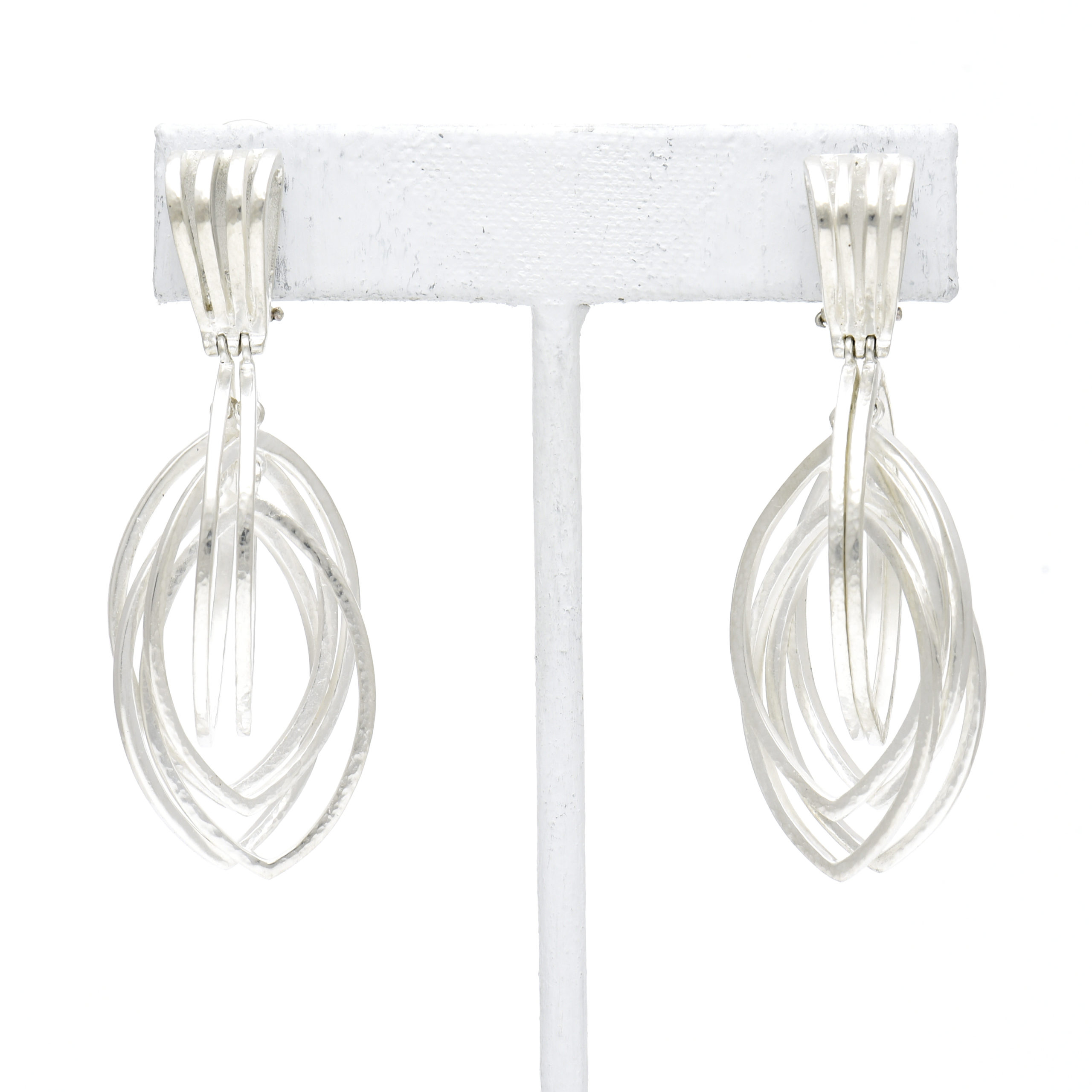 Vaubel Designs | Teardrop Double Hoop Clip Earrings