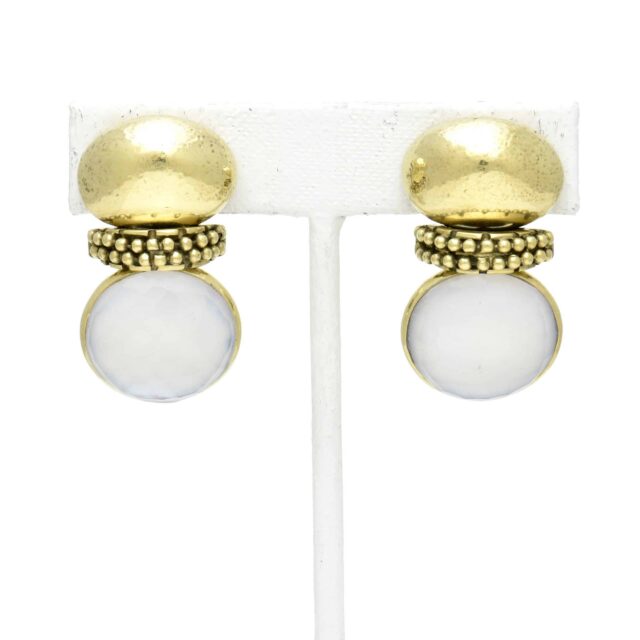 Stone on Bezel with Metal and Granulation