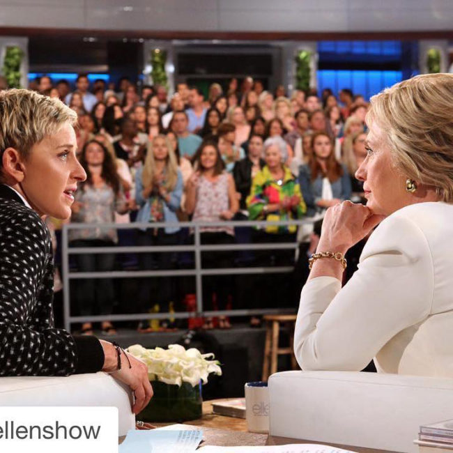 Ellen DeGeneres Show Hillary Clinton Vaubel Designs Jewelry E5247 E6593