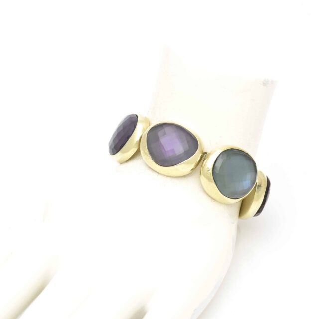Chunky Oval Stones with Bezel