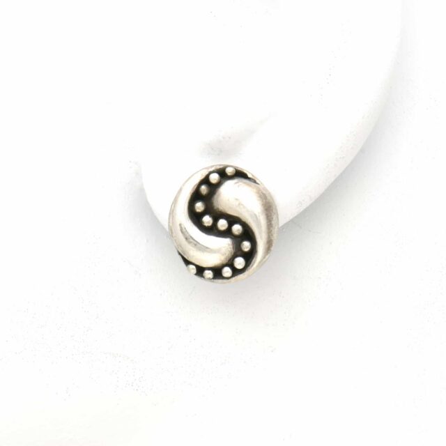 Small Button with Ball Swirl