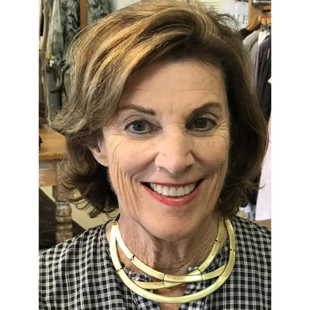 Criss-Cross Line Collar Necklace