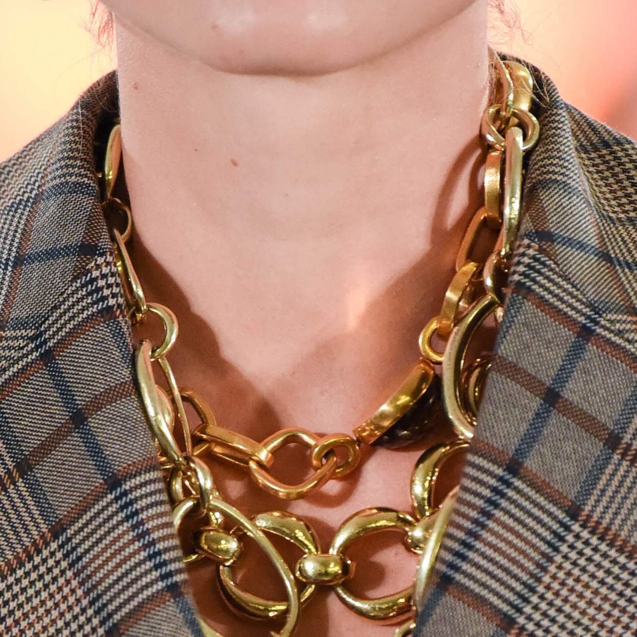 Round Chunky Chain Necklace - Vaubel Designs