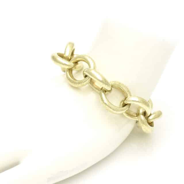 Small Tapered Oval Ring Bracelet