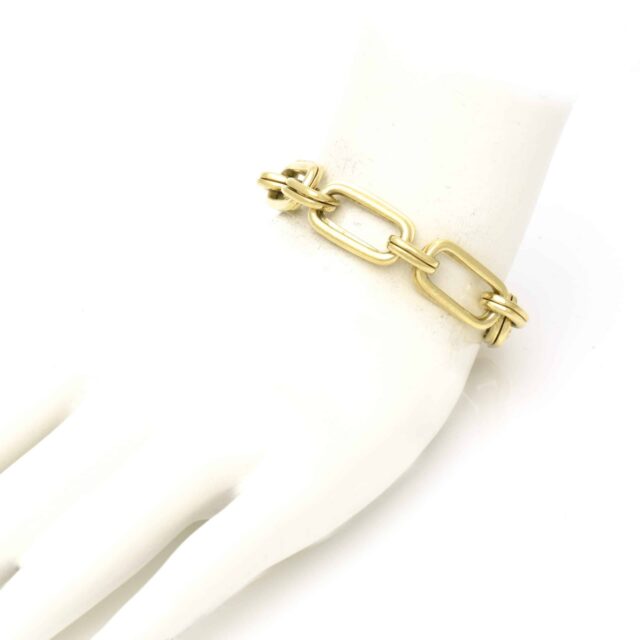 Soft Rectangular Double Link Bracelet