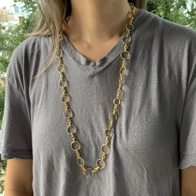 Light Circle Links with Chain