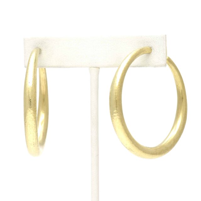 Medium Thin Hoop With Post 1.75"