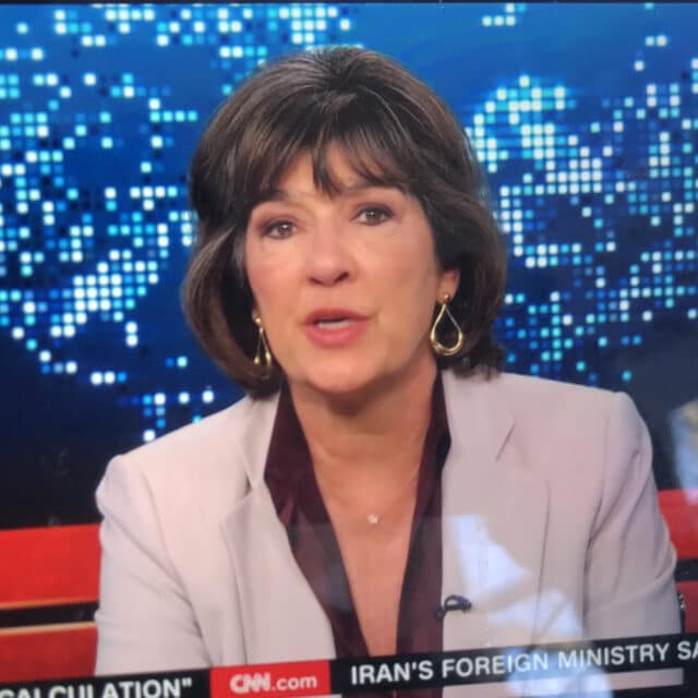 Christiane Amanpour CNN Vaubel Designs Earrings Jewelry E6716A