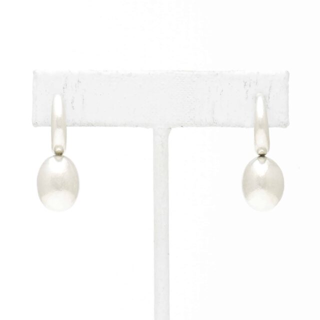 Coffee Bean Drop Earring