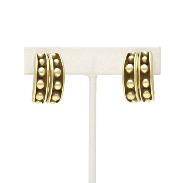 Double Open Hoop with Beads