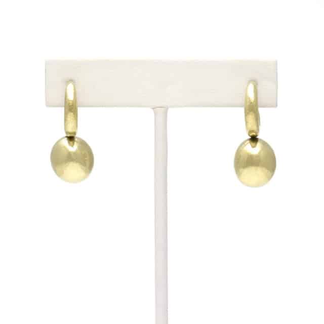 Ring with Coffee Bean Drop Earring