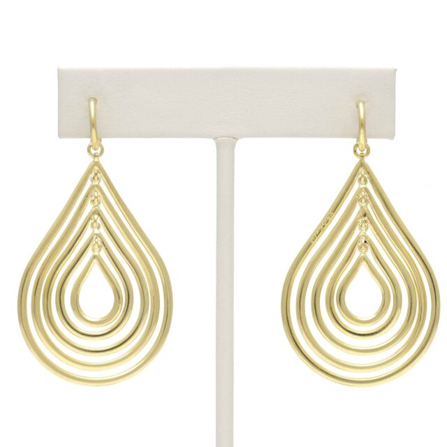 Graduated Five Tear Drop on Hoop Top