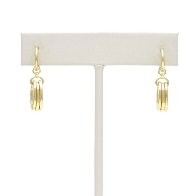 Triple Ring Drop on Hoop Top