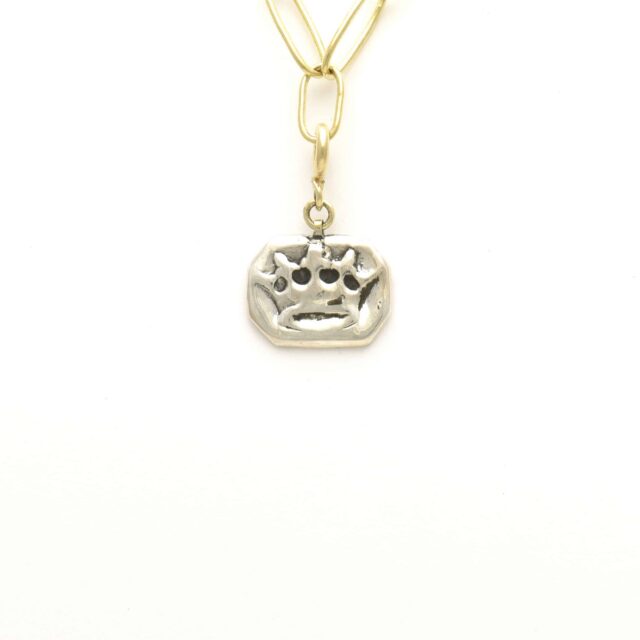 Crown in Soft Octagon Charm