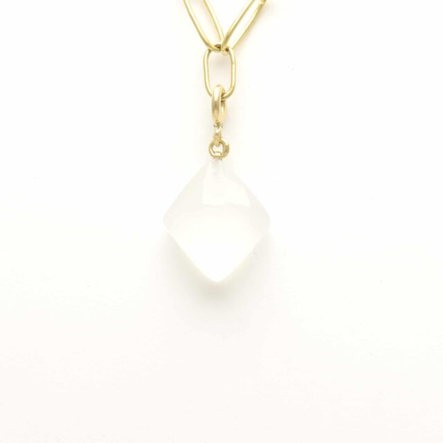 Diamond Solo Royal White Stone Charm
