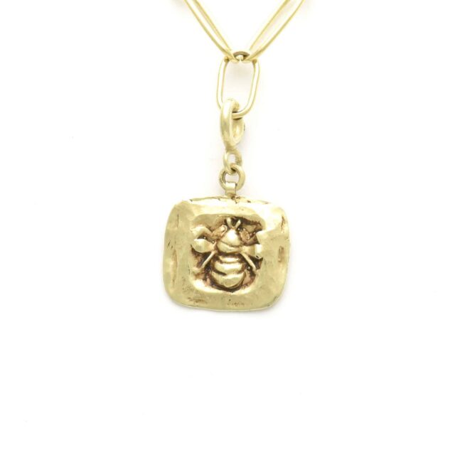 Bee in Soft Square Charm