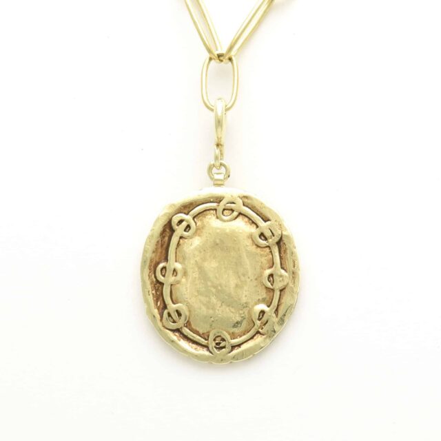 Rope Through Hoops Charm