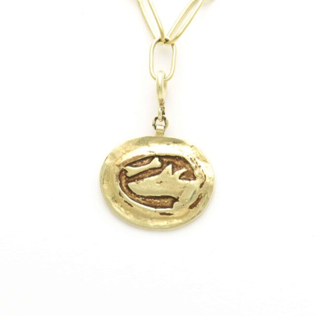 Dog and Bone Charm