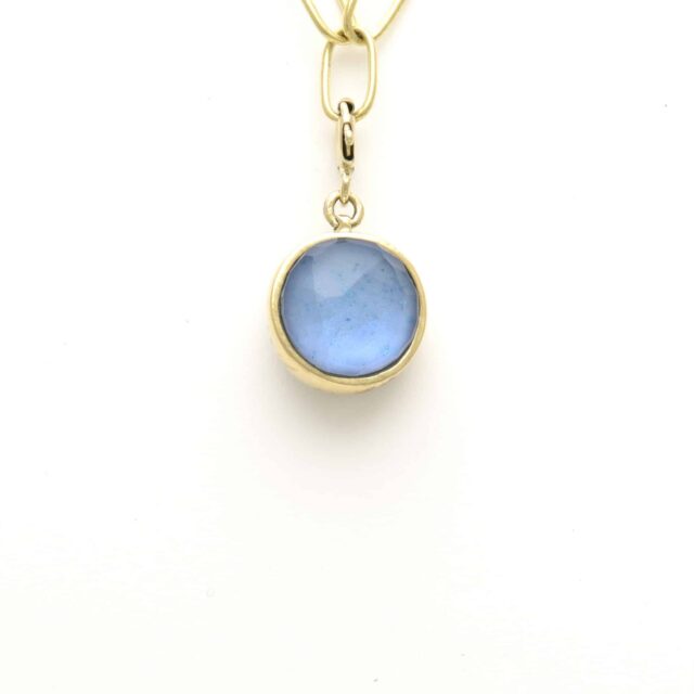 Anchor Reversible Pearl or Stone Charm