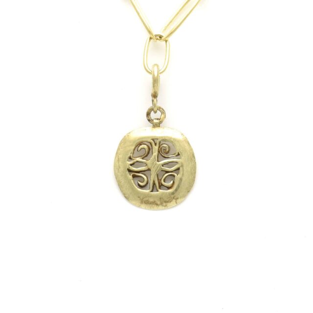 Swirls in Soft Square Charm