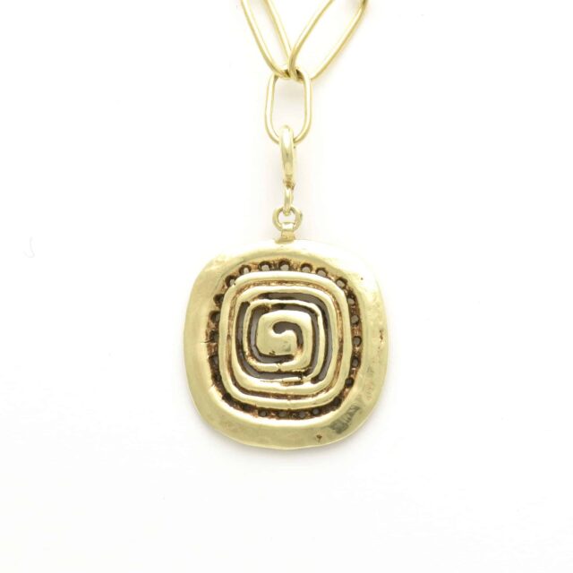 Spiral Maze Charm