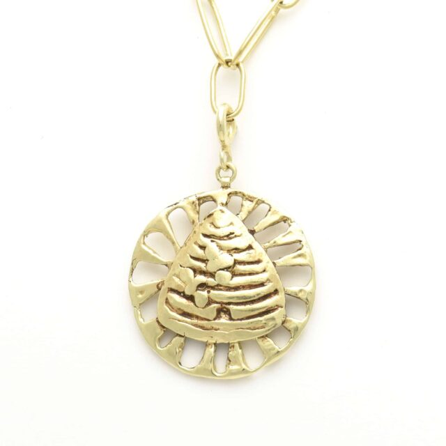 Bee Hive in The Sun Charm