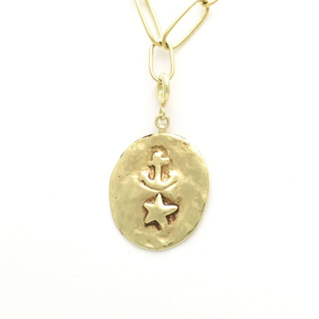 Anchor and Star Charm
