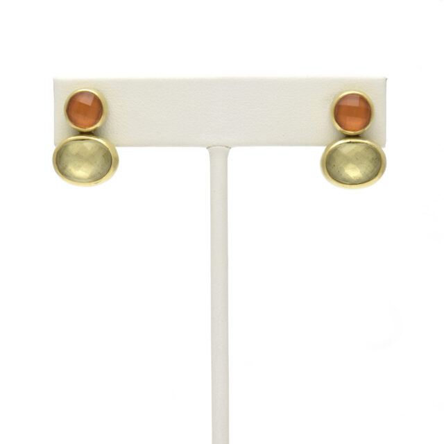 Tiny Two Stone Drop Post