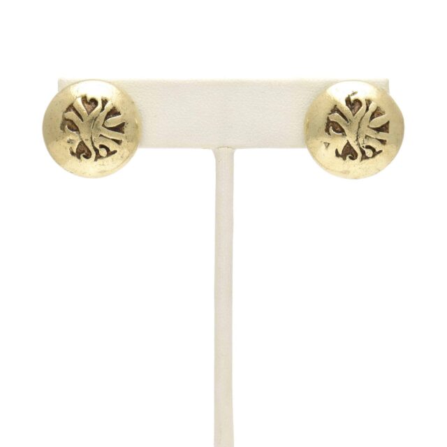 Coat of Arms Button Clip Post