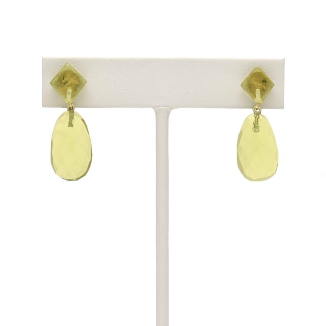 Double Stone Drop Light Greens