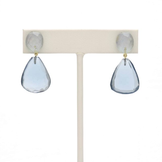 Double Stone Drop Light Blues