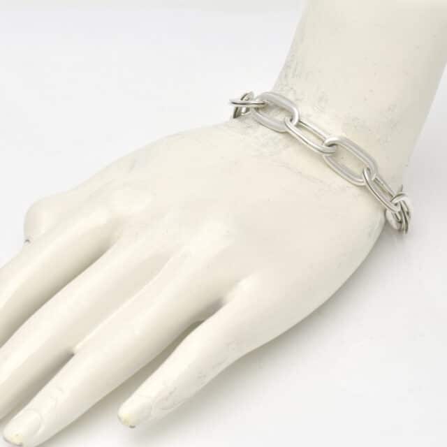Split Link Bracelet Fine Silver