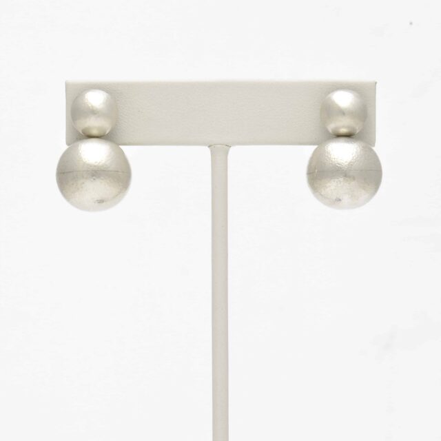 Ball Drop on Ball Top Fine Silver Post