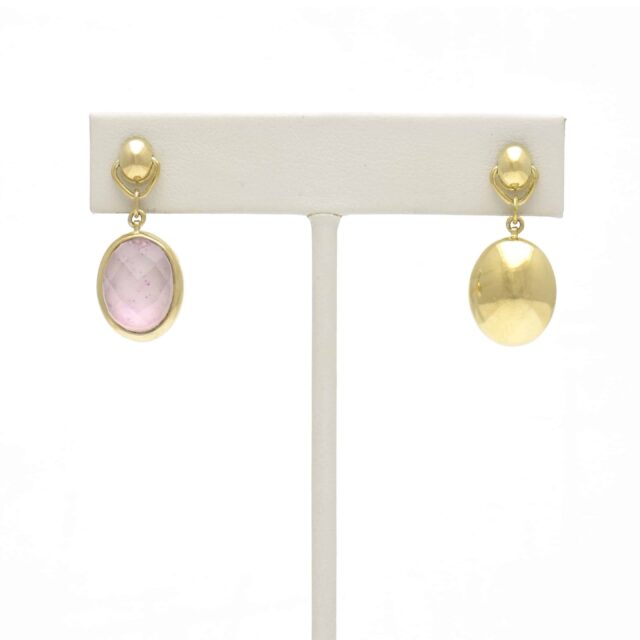 Oval Reversible Stone on Pod Top
