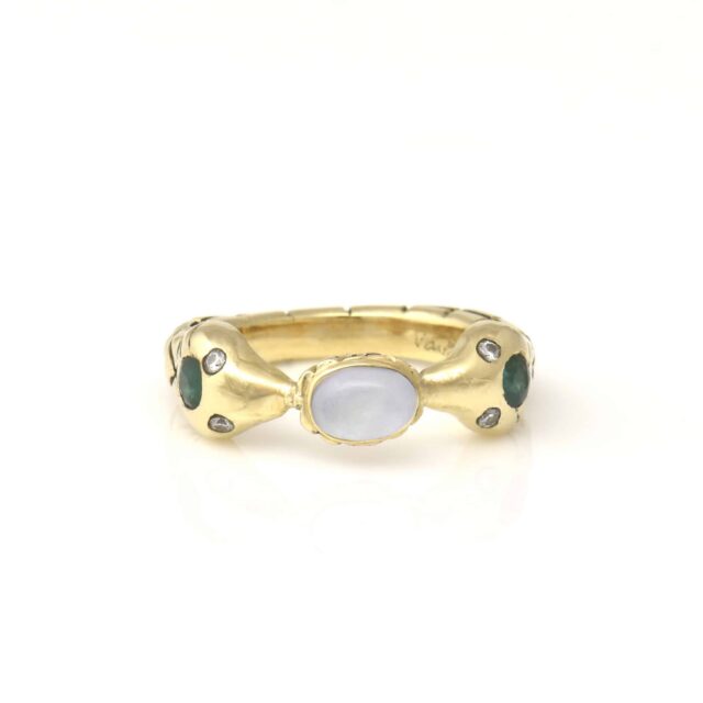 Snake Ring Gold, Solid 18k or 24k