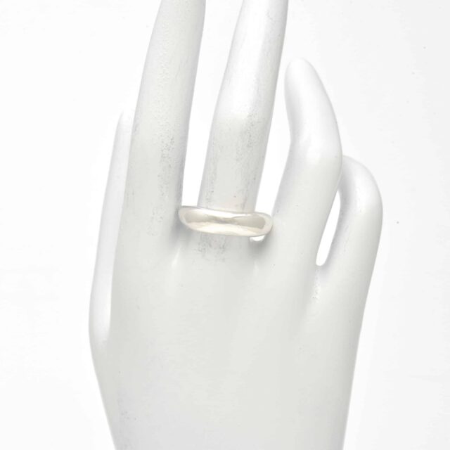 Single Fine Silver Band Ring