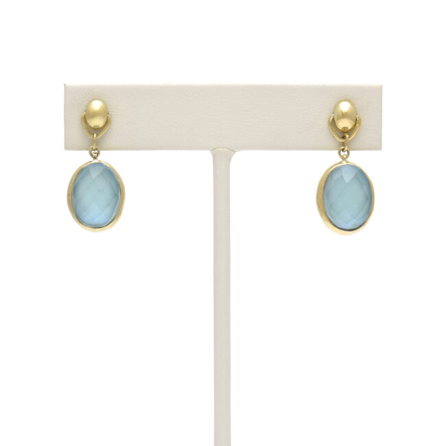 Oval Reversible Stone on Pod Top