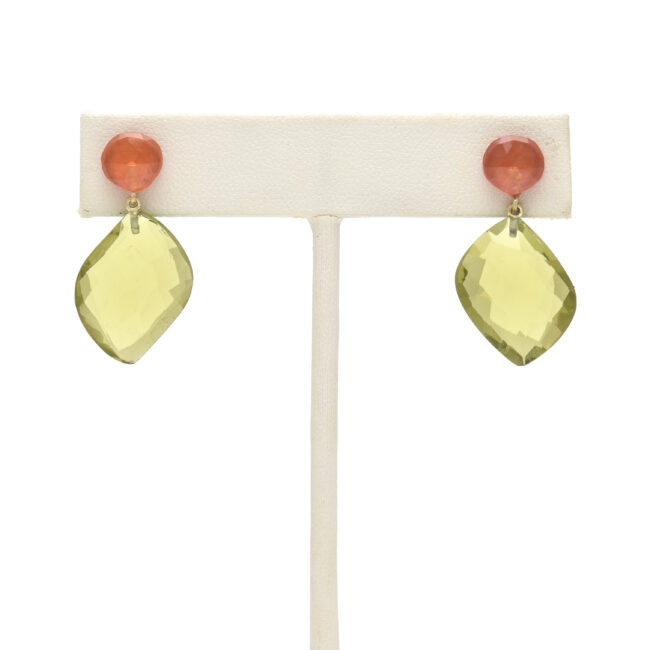 Double Stone Orange and Green