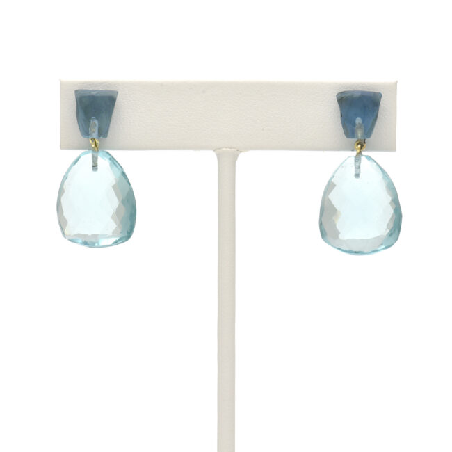 Double Stone Drop Light Blues