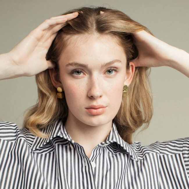 Square Drop on Round Top