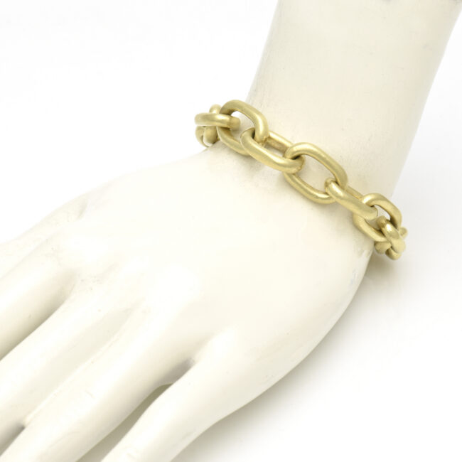 Oval Chain Link Bracelet