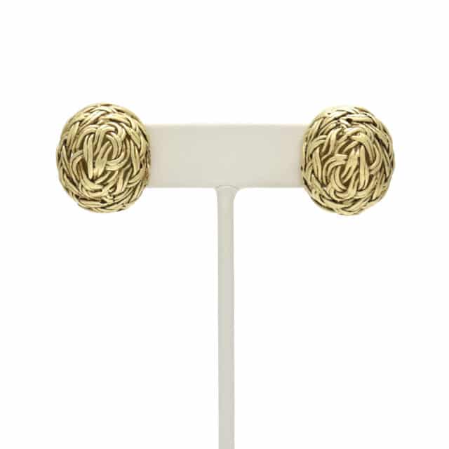 Double Strand Woven Button