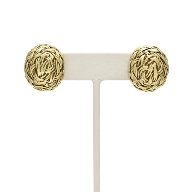 Double Strand Woven Button